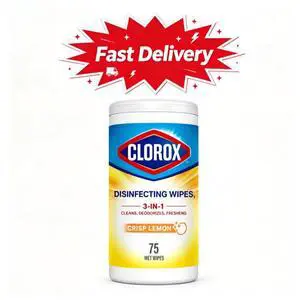 Clorox Disinfecting Wipes Limited Edition Back to School, Bleach Free, Crisp Lemon, 75 Count Clorox Disinfecting Wipes Limited Edition Back to School, Bleach Free, Crisp Lemon, 75 Count