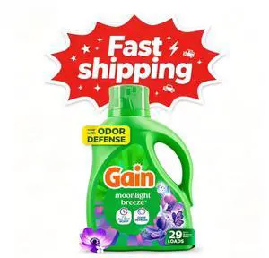 Gain Laundry Detergent Liquid, Now with Odor Defense, Moonlight Breeze Scent, 39 fl oz, 29 Loads Gain Laundry Detergent Liquid, Now with Odor Defense, Moonlight Breeze Scent, 39 fl oz, 29 Loads
