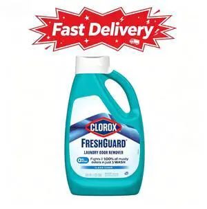 Clorox Fresh Guard Laundry Odor Remover, 0% Bleach, Color Safe, Clean Linen Scent, 42 fl oz Clorox Fresh Guard Laundry Odor Remover, 0% Bleach, Color Safe, Clean Linen Scent, 42 fl oz