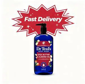 Dr Teals Body Wash with Shea Butter & Almond and Pure Epsom Salt, 24 fl oz Dr Teals Body Wash with Shea Butter & Almond and Pure Epsom Salt, 24 fl oz