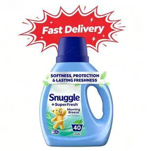 Snuggle SuperFresh Liquid Fabric Softener, Odor Eliminating, Morning Breeze, 40 Loads Snuggle SuperFresh Liquid Fabric Softener, Odor Eliminating, Morning Breeze, 40 Loads