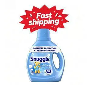 Snuggle Liquid Fabric Softener, Cuddle-Up Fresh Blue Sparkle, 66 oz, 97 Loads Snuggle Liquid Fabric Softener, Cuddle-Up Fresh Blue Sparkle, 66 oz, 97 Loads
