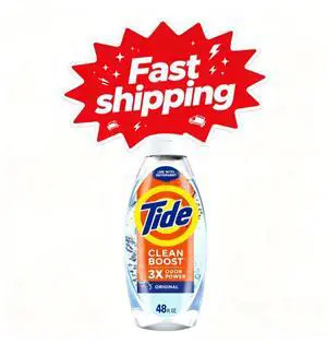 Tide Clean Boost Fabric Softener Rinse, Removes Odors and Residues, Original Scent, 48 fl oz Tide Clean Boost Fabric Softener Rinse, Removes Odors and Residues, Original Scent, 48 fl oz