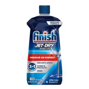 Finish Jet-Dry Rinse Aid, Dishwasher Rinse Agent and Drying Agent, 8.45 fl oz Finish Jet-Dry Rinse Aid, Dishwasher Rinse Agent and Drying Agent, 8.45 fl oz