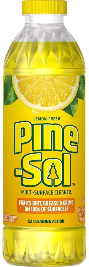 Pine-Sol Multi-Surface Floor Cleaner, Lemon Fresh, 24 Fluid Ounces Pine-Sol Multi-Surface Floor Cleaner, Lemon Fresh, 24 Fluid Ounces