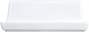 Mainstays Stoneware Butter Dish with Lid, Ceramic Butter Holder for Kitchen Countertop Storage, White Mainstays Stoneware Butter Dish with Lid, Ceramic Butter Holder for Kitchen Countertop Storage, White