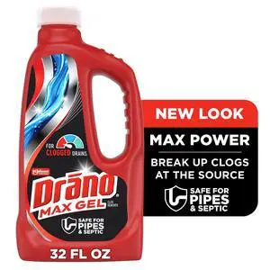 Drano Max Gel Drain Clog Remover, 32 oz, 1 Count Drano Max Gel Drain Clog Remover, 32 oz, 1 Count
