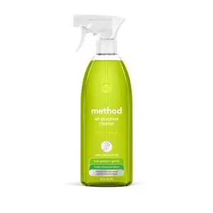 method All-Purpose Cleaner Spray, Lime + Sea Salt - Cuts Grease & Grime on Counters, Glass, Sealed Wood & Floors, for Kitchen & Bathroom, 28 fl oz method All-Purpose Cleaner Spray, Lime + Sea Salt - Cuts Grease & Grime on Counters, Glass, Sealed Wood & Floors, for Kitchen & Bathroom, 28 fl oz