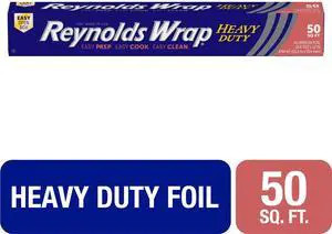 Reynolds Wrap Heavy Duty Aluminum Foil, 12 Inch Wide, 50 Sq. Ft. Reynolds Wrap Heavy Duty Aluminum Foil, 12 Inch Wide, 50 Sq. Ft.