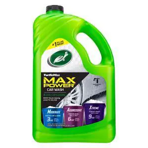 Turtle Wax 50597 Max-Power Car Wash 3 Levels of Cleaning, 100 oz Turtle Wax 50597 Max-Power Car Wash 3 Levels of Cleaning, 100 oz