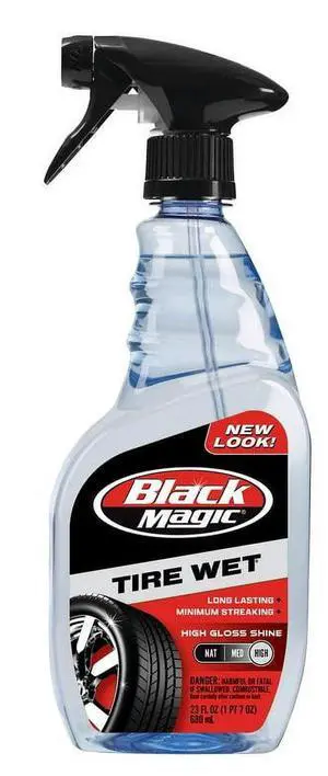 Black Magic Tire Wet 23 oz. Tire Shine Lasts Up to 4 Weeks - BM23 Black Magic Tire Wet 23 oz. Tire Shine Lasts Up to 4 Weeks - BM23