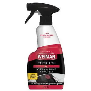 Weiman Daily Cooktop Cleaner Spray for Easy Daily Cleaning, Streak-Free Shine, 12 fl oz Weiman Daily Cooktop Cleaner Spray for Easy Daily Cleaning, Streak-Free Shine, 12 fl oz