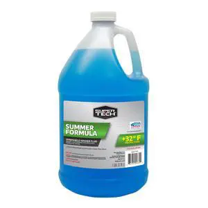 (2 pack) Super Tech Summer Formula +32F Windshield Washer Fluid for All Vehicle Types, 1 Gallon (2 pack) Super Tech Summer Formula +32F Windshield Washer Fluid for All Vehicle Types, 1 Gallon