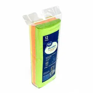 Great Value Multipurpose Microfiber Household Cleaning Cloth & Wipe, Multicolor, 12 Count Great Value Multipurpose Microfiber Household Cleaning Cloth & Wipe, Multicolor, 12 Count