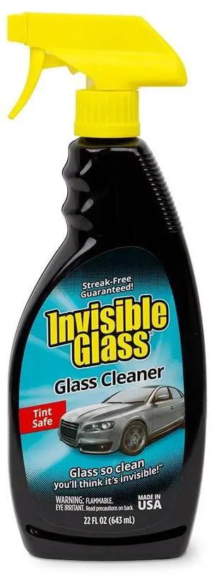 Invisible Glass 92164 Premium Glass Cleaner Spray Automotive and Home Window Cleaner, Ammonia-Free, Tint-Safe 22 fl oz, Pack of 1 Invisible Glass 92164 Premium Glass Cleaner Spray Automotive and Home Window Cleaner, Ammonia-Free, Tint-Safe 22 fl oz, Pack of 1