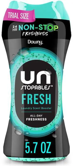 Downy Unstopables In-Wash Scent Booster Laundry Beads, Fresh Scent, 5.7 oz Downy Unstopables In-Wash Scent Booster Laundry Beads, Fresh Scent, 5.7 oz