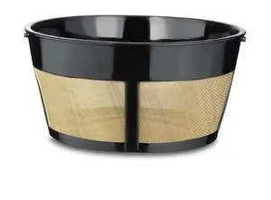 Café Brew Reusable 8-12 Cup Basket Coffee Filter, Permanent Stainless Steel Café Brew Reusable 8-12 Cup Basket Coffee Filter, Permanent Stainless Steel