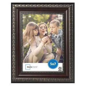 Mainstays 5x7 Picture Frame Mahogany Tabletop Photo Frame Mainstays 5x7 Picture Frame Mahogany Tabletop Photo Frame
