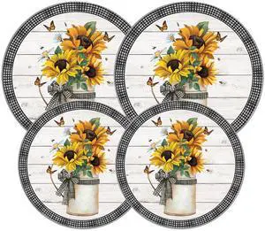 Range Kleen 5136 Garden Harvest copyright Lucca Sheppard Burner Round Steel Burner Covers, Set of 4 Range Kleen 5136 Garden Harvest copyright Lucca Sheppard Burner Round Steel Burner Covers, Set of 4