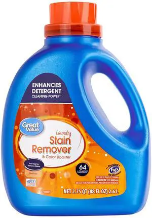 Great Value Laundry Stain Remover & Color Booster, 88 fl oz Great Value Laundry Stain Remover & Color Booster, 88 fl oz