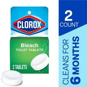Clorox Bleach Automatic Toilet Bowl Cleaner Tablets, 2 Pack Clorox Bleach Automatic Toilet Bowl Cleaner Tablets, 2 Pack
