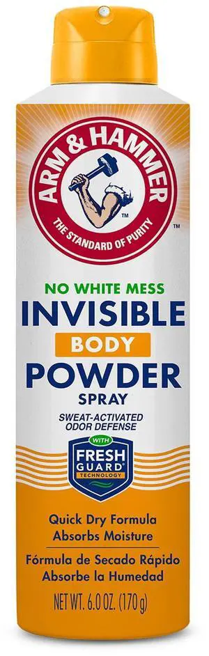 Arm & Hammer Invisible Odor Defense Body Powder Spray, 6 oz Arm & Hammer Invisible Odor Defense Body Powder Spray, 6 oz