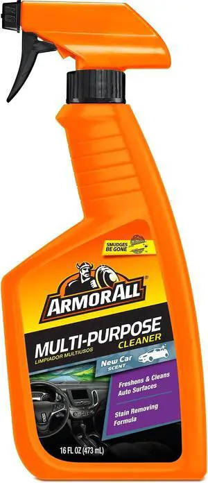 Armor All Multi-Purpose Car Cleaner Spray, New Car Scent, 16 Fl Oz Armor All Multi-Purpose Car Cleaner Spray, New Car Scent, 16 Fl Oz