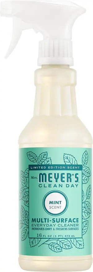MRS. MEYER'S CLEAN DAY Multi-Surface Cleaner, Mint, 16 fl oz MRS. MEYER'S CLEAN DAY Multi-Surface Cleaner, Mint, 16 fl oz
