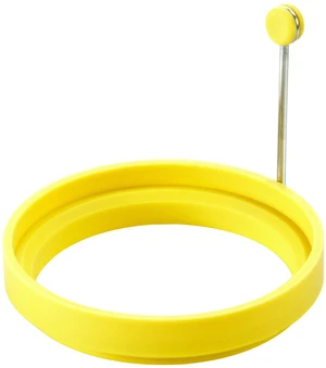 Lodge Silicone Egg Ring, PFAS-Free, Dishwasher Safe, Yellow Lodge Silicone Egg Ring, PFAS-Free, Dishwasher Safe, Yellow