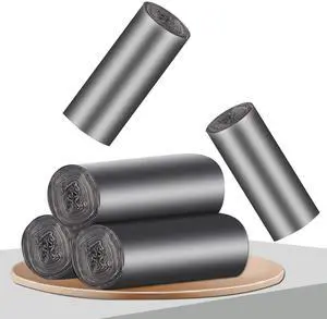 2 to 2.6 Gallon / 10 Liter Dark Gray Small Trash Bags, 100 Count 2 to 2.6 Gallon / 10 Liter Dark Gray Small Trash Bags, 100 Count