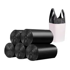 4 Gallon Small Black Trash Bags with Handles, 100 Count 4 Gallon Small Black Trash Bags with Handles, 100 Count