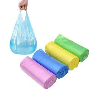 4Gallon Small Handles Trash Bags, 4 Rolls/100Counts, Colorful Portable for Bathroom and Office Wastebasket 4Gallon Small Handles Trash Bags, 4 Rolls/100Counts, Colorful Portable for Bathroom and Office Wastebasket
