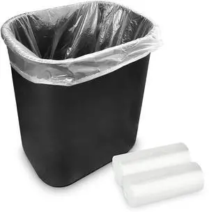 Stock Your Home 2 Gallon Small Unscented Garbage Bags, 100 Count, Leakproof, Versatile Usage, Grab-n-Go Stock Your Home 2 Gallon Small Unscented Garbage Bags, 100 Count, Leakproof, Versatile Usage, Grab-n-Go