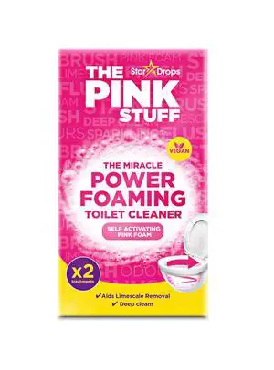 Stardrops the Pink Stuff Miracle Foaming Toilet Powder 7oz Stardrops the Pink Stuff Miracle Foaming Toilet Powder 7oz