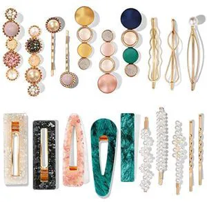 Mehayi 20 PCS Macaron Pearl Acrylic Resin Hair Clips Set, Hair Barrettes Bobby Pins, Boho Fancy Hairpin Accessories Headwear Styling Tools for Women Girls Decorative Wedd Mehayi 20 PCS Macaron Pearl Acrylic Resin Hair Clips Set, Hair Barrettes Bobby Pins, Boho Fancy Hairpin Accessories Headwear Styling Tools for Women Girls Decorative Wedd