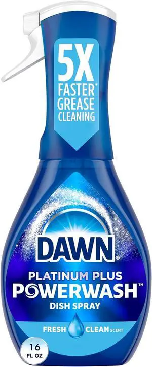 Dawn Platinum Powerwash Dish Spray, Dish Soap, Fresh Scent, 16 Fl Oz Dawn Platinum Powerwash Dish Spray, Dish Soap, Fresh Scent, 16 Fl Oz