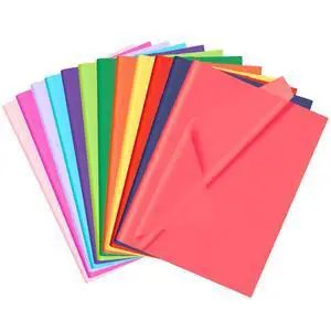 Tissue Paper 12 Colors 60 Sheets Gift Wrapping Supplies for Crafts Gift Bags Packaging Floral Party Festival Decoration Tissue Paper 12 Colors 60 Sheets Gift Wrapping Supplies for Crafts Gift Bags Packaging Floral Party Festival Decoration