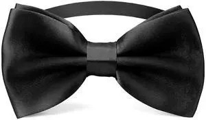 Men's Black Clip-On Tuxedo Bow Tie Men's Black Clip-On Tuxedo Bow Tie