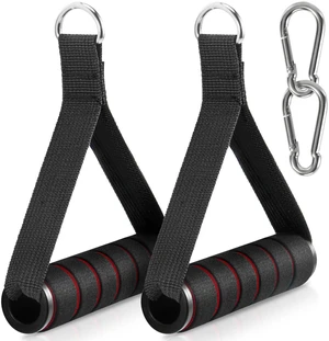 2 Pack Upgraded Exercise Handles for Cable Machine Attachments, Strength Training, Pilates, Home Gym, Resistance Bands, Heavy Duty 2 Pack Upgraded Exercise Handles for Cable Machine Attachments, Strength Training, Pilates, Home Gym, Resistance Bands, Heavy Duty
