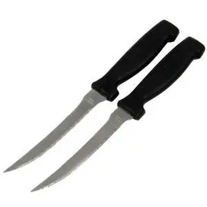 Chef Craft Select 4.5-Inch Blade Vegetable Knife, 8.5-Inch Overall Length, 2-Piece Set, Stainless Steel/Black Chef Craft Select 4.5-Inch Blade Vegetable Knife, 8.5-Inch Overall Length, 2-Piece Set, Stainless Steel/Black