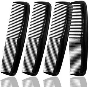 Soft 'N Style Hair Care 4-Pack Comb, Not Breakable, Men's Fine Tooth Comb Soft 'N Style Hair Care 4-Pack Comb, Not Breakable, Men's Fine Tooth Comb