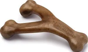 Benebone Wishbone Dog Chew Toy Medium Real Bacon for Aggressive Chewers Benebone Wishbone Dog Chew Toy Medium Real Bacon for Aggressive Chewers