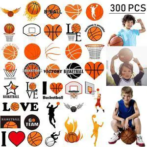 Oringaga 300 Basketball Temporary Tattoos for Kids - Birthday Baby Shower Party Supplies Goodie Bag Stuffers (24 Sheets) Oringaga 300 Basketball Temporary Tattoos for Kids - Birthday Baby Shower Party Supplies Goodie Bag Stuffers (24 Sheets)