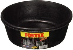 Fortex Feeder Pan 4-Quart for Dogs, Cats and Horses Fortex Feeder Pan 4-Quart for Dogs, Cats and Horses