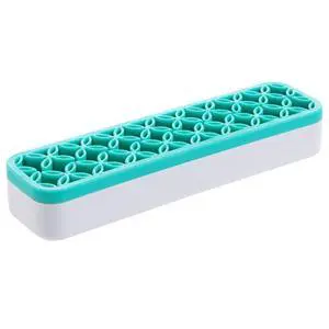 Desktop Organizer Cosmetic Storage Box Blue Desktop Organizer Cosmetic Storage Box Blue