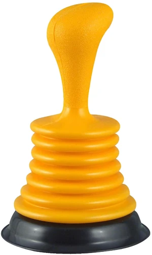 PlumbCraft 11-Inch Bellows Mini Drain Plunger, Heavy-Duty Clog Remover with Ergonomic Handle for Kitchen & Bathroom Sinks PlumbCraft 11-Inch Bellows Mini Drain Plunger, Heavy-Duty Clog Remover with Ergonomic Handle for Kitchen & Bathroom Sinks