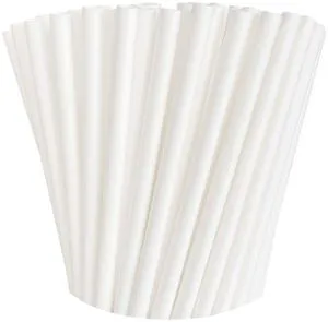 100 Pack White Paper Straws Biodegradable Eco-Friendly Drinking Straws for Parties, Weddings, Restaurants 100 Pack White Paper Straws Biodegradable Eco-Friendly Drinking Straws for Parties, Weddings, Restaurants