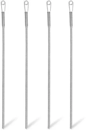 Spring Cord Lace Threader, 4-Pack Elastic Drawstring Puller Tool for DIY Hoodie Sweatpants Shorts Jacket Coat Spring Cord Lace Threader, 4-Pack Elastic Drawstring Puller Tool for DIY Hoodie Sweatpants Shorts Jacket Coat