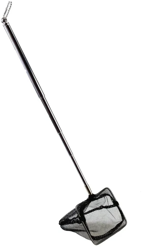 AQUANEAT Aquarium Net with Retractable Long Handle, Adjustable Debris Separation Cleaning Tool for Fish Tank AQUANEAT Aquarium Net with Retractable Long Handle, Adjustable Debris Separation Cleaning Tool for Fish Tank
