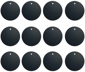 BGJRBY Installation Metal Plates 12-Pack for Magnetic Car Phone Mount, Full Adhesive Phone Magnets, Round, Black BGJRBY Installation Metal Plates 12-Pack for Magnetic Car Phone Mount, Full Adhesive Phone Magnets, Round, Black